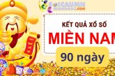 XSMN 90 ngày – Kết quả xổ số miền Nam 90 ngày gần nhất