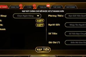 Hướng dẫn nạp tiền vào Go88 đơn giản, dễ hiểu nhất